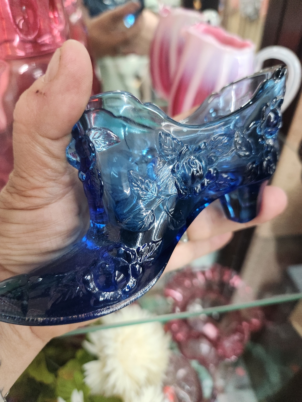Fenton Cabbage Rose Shoe